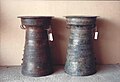 1990 Thailand art Rattonokosin Style rain drums bronce statue (1).jpg