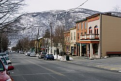 Main Street in Cold Spring, part of the Cold Spring Historic District