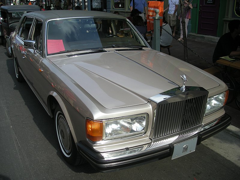 File:2014 Rolling Sculpture Car Show 25 (1988 Rolls Royce Silver Spur).jpg