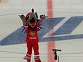 Wolf, a mascot of Cup