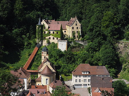 2015 Schloss Weißenstein Städtlesblick