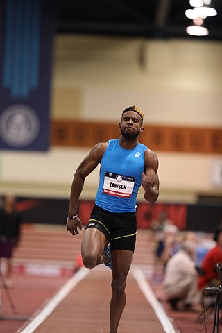 <span class="mw-page-title-main">Jarrion Lawson</span> American sprinter and long jumper