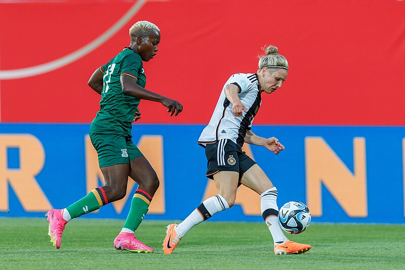 File:2023-07-07 Fussball, Frauen, Länderspiel, Deutschland - Sambia 1DX 7040 by Stepro.jpg