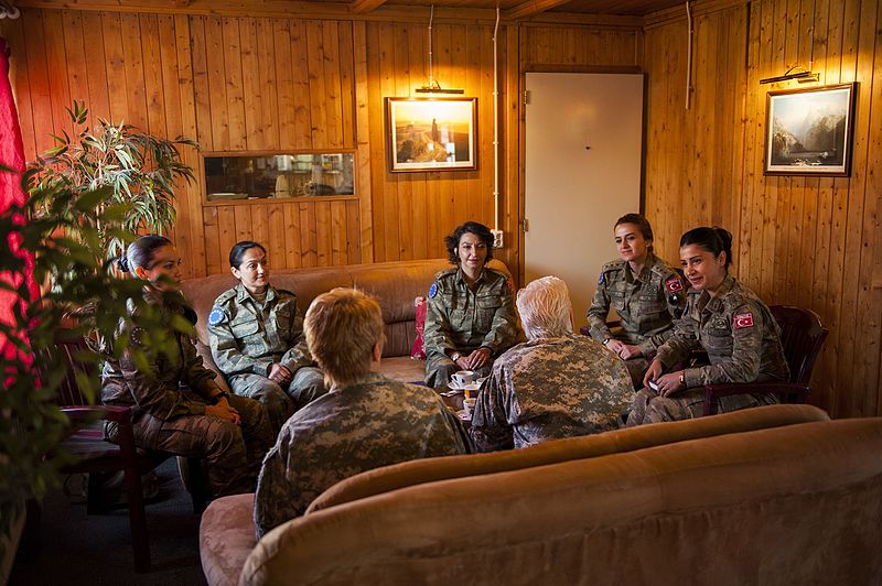 File:2509286 Female officers of the Turkish Land Forces at Camp Butmir, Bosnia and Herzegovina 2016.jpg