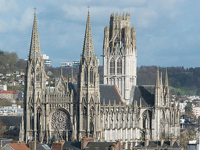 Abbey of Saint-Ouen, Rouen (1318–1537)