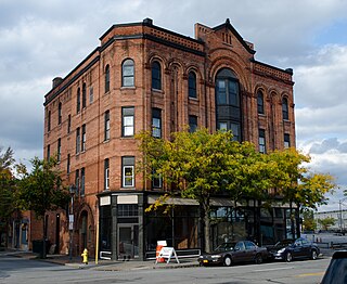 <span class="mw-page-title-main">Adam Brown Block</span> Historic commercial building in New York, United States