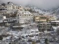 Snowy landscape in Agros