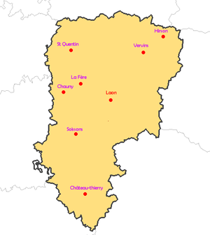 Département Aisne: Gentilé, Géographie, Transports