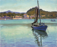AlbertMarquet-UnknownDate-Small Boat at Porquerolles Bay.png
