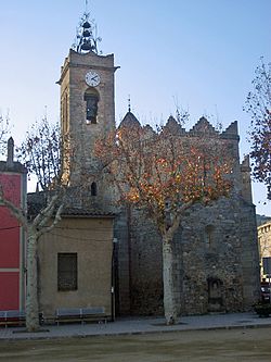 Campanal d'a ilesia de Sant Feliu d'Alella