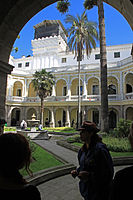 Centro Cultural Metropolitano in the historic center of Quito