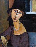 Thumbnail for Jeanne Hébuterne with Hat and Necklace