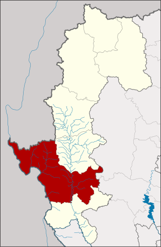 <span class="mw-page-title-main">Mae Sariang district</span> District in Mae Hong Son, Thailand