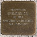 Ansbach Stolperstein Aal, Hermann.jpg