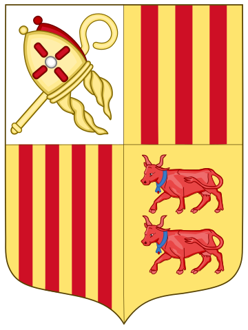 File:Arms of Andorra - Flag Version (1931-1949).svg