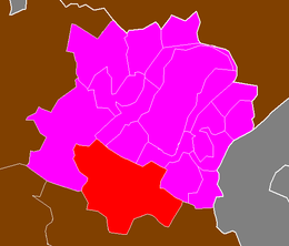 Cantone di Saint-Nom-la-Bretèche – Mappa