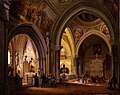 Artgate Fondazione Cariplo - Migliara Giovanni, Interno del monastero di Altacomba.jpg
