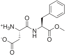 Aspartame-2D-skeletal.svg