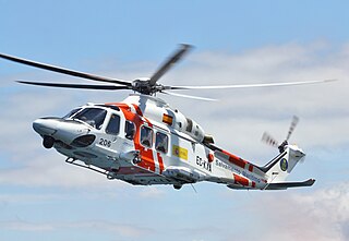 <span class="mw-page-title-main">AgustaWestland AW139</span> Twin-engined, medium-lift helicopter manufactured by Leonardo