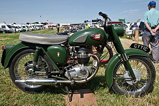 <span class="mw-page-title-main">BSA B40</span> Type of motorcycle