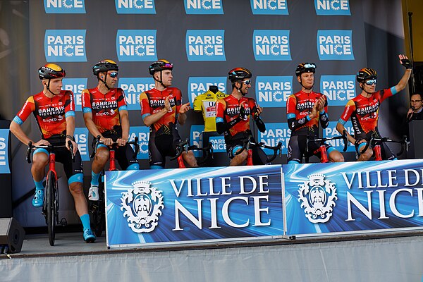 The team at the 2023 Paris–Nice