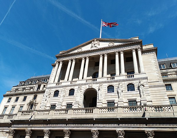 The Bank of England building