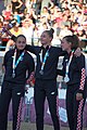 Deutsch: Beachhandball bei den Olympischen Jugendspielen 2018 in Buenos Aires; Tag 7, 13. Oktober 2018; Medaillenzeremonie Mädchen - Gold: Argentinien, Silber: Kroatien, Bronze: Ungarn English: Beach handball at the 2018 Summer Youth Olympics in Buenos Aires at 13 October 2018 – Medal Ceremony Girls - Gold: Argentina, Silver: Croatia, Bronze: Hungary Español: Handball de playa en los Juegos Olimpicos de la Juventud Buenos Aires 2018 en 13 de octubre de 2018 – Medalla Ceremonia para niñas - Oro: Argentina, Plata: Croacia, Bronce: Hungría