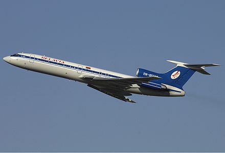 A former Belavia Tupolev TU-154M