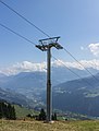 * Nomination Mountain road from Burleun, to Ladinas, Andiast. Mast of a cable car (detail). --Famberhorst 06:04, 19 October 2018 (UTC) * Promotion  Support Good quality. --XRay 06:36, 19 October 2018 (UTC)