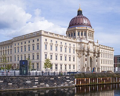 Das Berliner Stadtschloss im September 2022