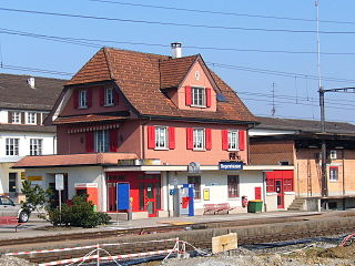 <span class="mw-page-title-main">Siegershausen railway station</span>