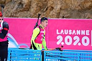 Deutsch: Biathlon bei den Olympischen Winter-Jugendspielen 2020 in Lausanne; Tag 2, 11. Januar 2020; Einzel männlich English: Biathlonl at the 2020 Winter Youth Olympics in Lausanne at 11 January 2020 – Individual men