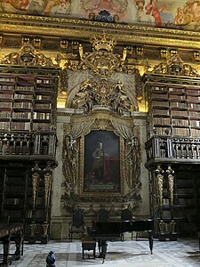 University Library (University of Coimbra, Coimbra, Portugal), 1716-1728, by Gaspar Ferreira[77]