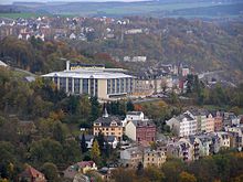 Blick auf das Klinikum