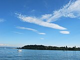 Lake Constance (Bodensee) from Insel Mainau