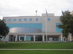 Renoviertes Bossier Parish Courthouse in Benton