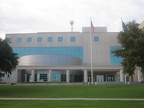 The Bossier Parish Courthouse in Benton