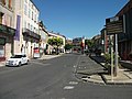 English: Boulevard du Jeu de Paume in Vic-le-Comte; view to the east - Elevation 479 m (1,572 ft) [8747] Français : Boulevard du Jeu de Paume à Vic-le-Comte ; vue vers l'est - Altitude 479 m [8747]