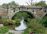 An arch of Monks Bridge