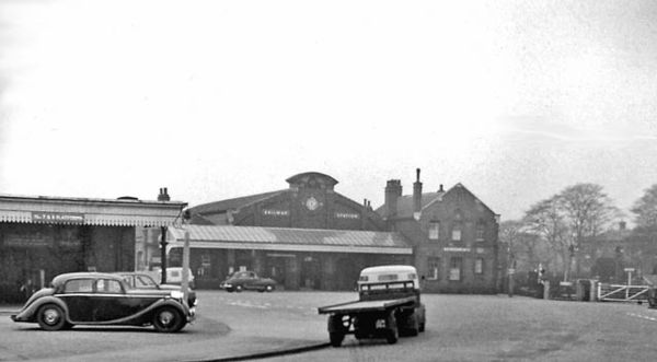 The station in 1961