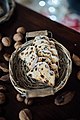 Brown Christmas cookie in vintage basket (49341546557).jpg