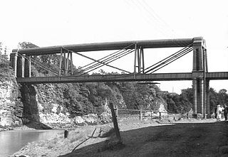 Chepstow Railway Bridge Bridge spanning the River Wye between England and Wales