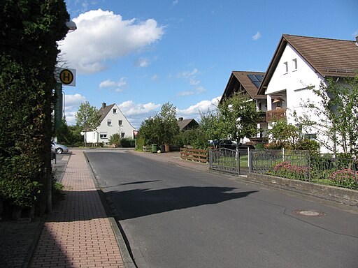 Bushaltestelle Zum Lerchenfeld, 2, Mönchehof, Espenau, Landkreis Kassel