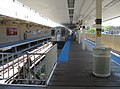 Kimball Station on the CTA brown line, Chicago, Illinois.