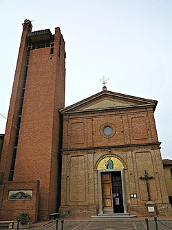 Campanile e Chiesa di San Giuseppe, Capanne.JPG