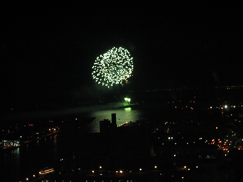File:Canada Day fireworks at Ontario Place.jpg