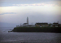 Vue d'une partie du village de Cap-des-Rosiers en 2006