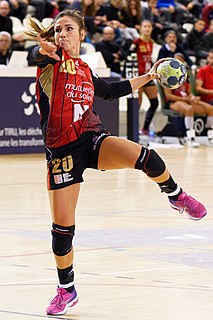 Carmen Martín Spanish female handballer