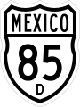 File:Carretera federal 85D.svg