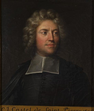 <span class="mw-page-title-main">Charles-Irénée Castel de Saint-Pierre</span> French author (1658–1743)